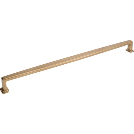 Jeffrey Alexander 18 CentertoCenter Satin Bronze Richard Appliance Handle, PR 171-18SBZ
